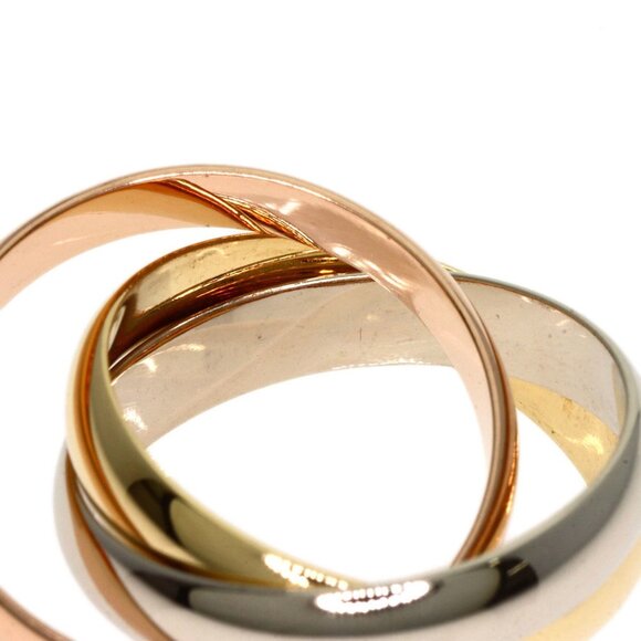 CARTIER 18k Gold Trinity Ring #49 - Picture 7 of 8